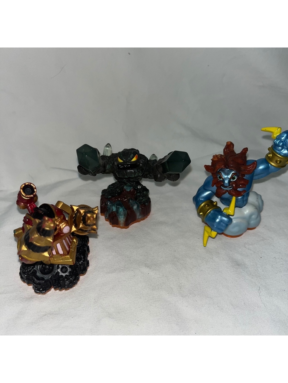 Skylanders Giants Triple Pack #5 Lot Prism Break Lightning Rod & Drill Sergeant